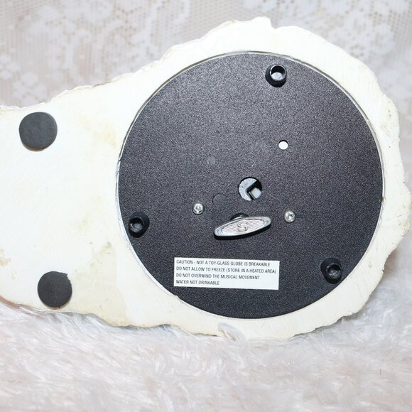 vintage snowman snowglobe musical Frosty the Snowman heavy - Picture 6 of 6